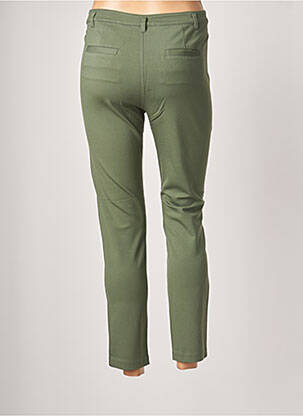 Pantalon 7/8 elasticitate mărime normală verde BENETTON femeie