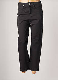 Pantalon 7/8 elasticitate mărime normală negru BENETTON femeie