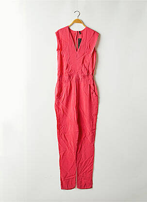 Salopetă-pantalon roz BENETTON femeie