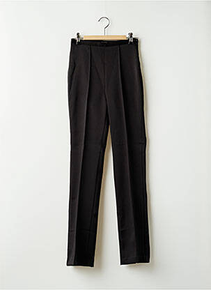 Pantalon slim talie înaltă talie înaltă negru SISLEY femeie