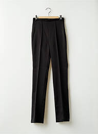 Pantalon slim talie înaltă talie înaltă negru SISLEY femeie