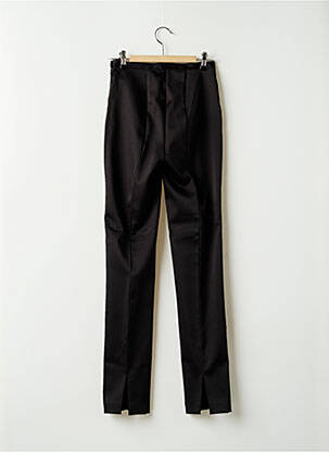 Pantalon slim talie înaltă talie înaltă negru SISLEY femeie