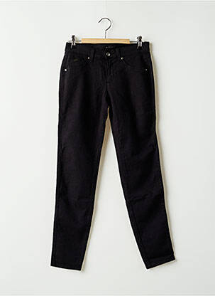 Pantalon slim elasticitate mărime normală negru SISLEY femeie