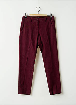 Pantalon chino mărime normală mărime normală violet SISLEY femeie