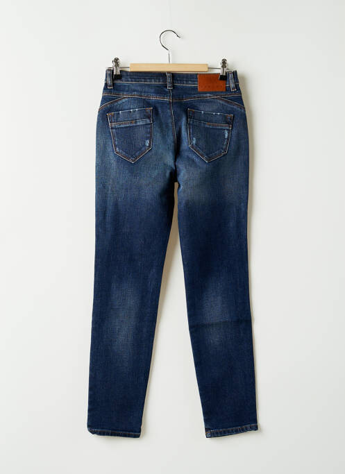 Blugi cu croială slim albastru SISLEY femeie