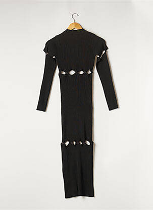 Rochie lungă mâneci lungi mâneci lungi negru BOOHOO femeie