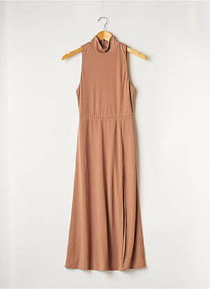 Rochie midi fără mâneci fără mâneci maro SONG OF STYLE femeie