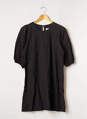 Rochie scurtă mâneci scurte mâneci scurte negru ORTA femeie