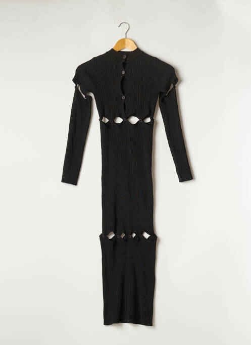 Rochie lungă negru BOOHOO femeie