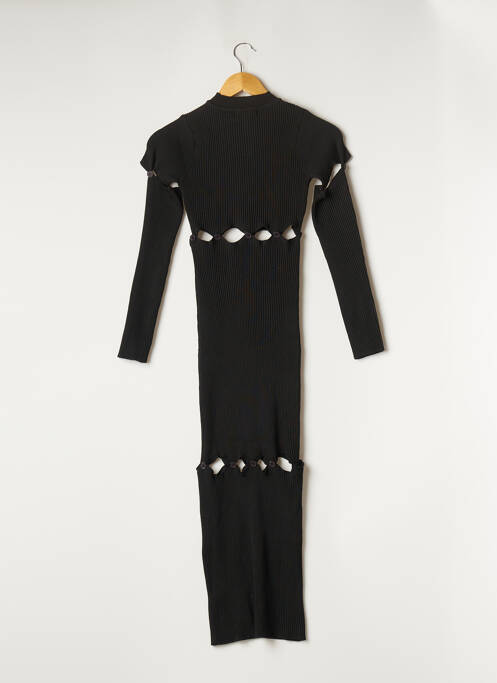 Rochie lungă negru BOOHOO femeie