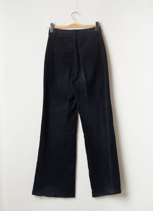 Pantalon larg albastru PULL & BEAR femeie