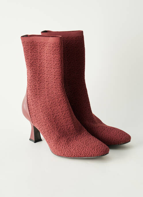 Botine/Ghete roșu WHAT FOR femeie