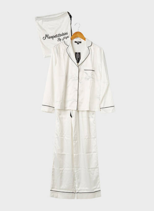 Pijama alb MON PETIT BIKINI femeie