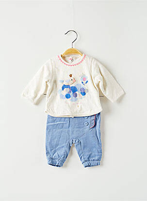 Set pantaloni strânsă la bază albastru CATIMINI fată