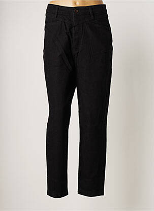 Blugi cu croială dreaptă negru REIKO femeie