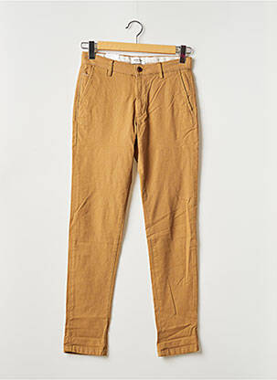 Pantalon chino țesătură melanj mărime normală maro JACK & JONES bărbat