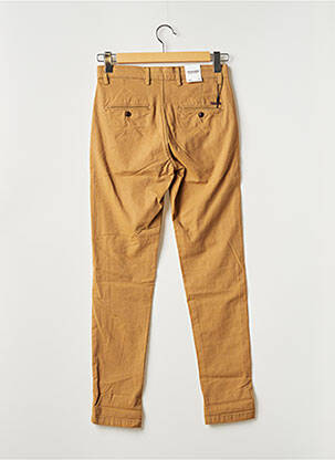Pantalon chino țesătură melanj mărime normală maro JACK & JONES bărbat