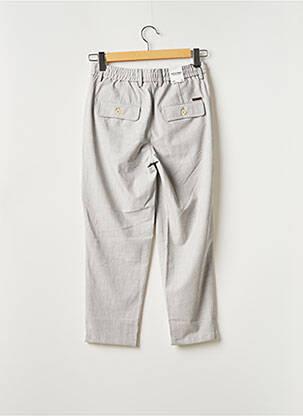 Pantalon chino țesătură melanj mărime normală gri JACK & JONES bărbat