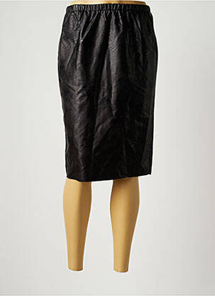 Fustă midi negru SCHOOL RAG femeie