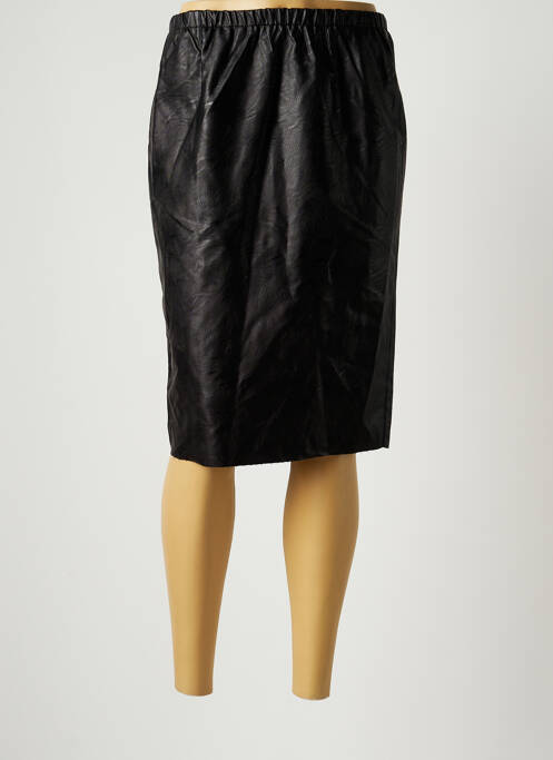 Fustă midi negru SCHOOL RAG femeie