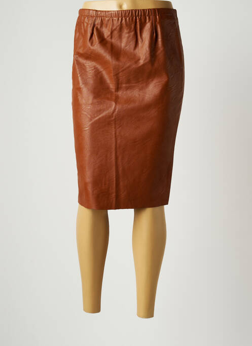 Fustă midi maro SCHOOL RAG femeie