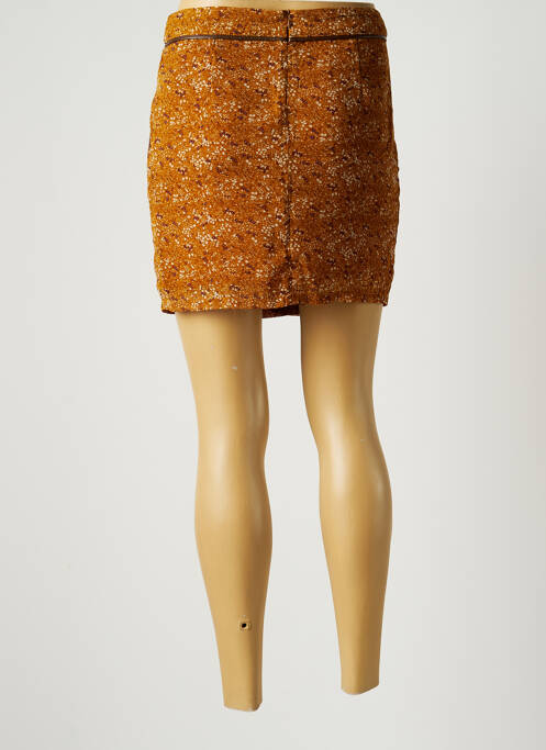 Fustă scurtă portocaliu SCHOOL RAG femeie