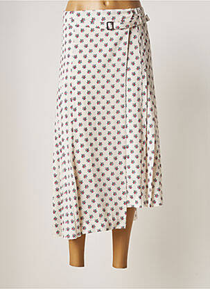 Fustă midi bej IDANO femeie