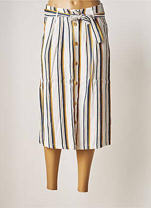 Fustă midi bej LA PETITE FRANCAISE femeie