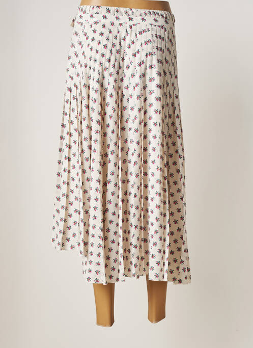 Fustă midi bej IDANO femeie