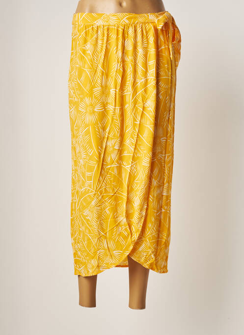 Fustă lungă galben DES PETITS HAUTS femeie