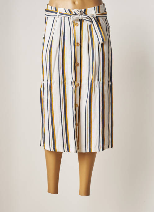 Fustă midi bej LA PETITE FRANCAISE femeie