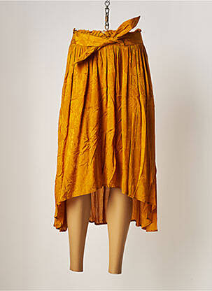 Fustă midi galben LOUIZON femeie