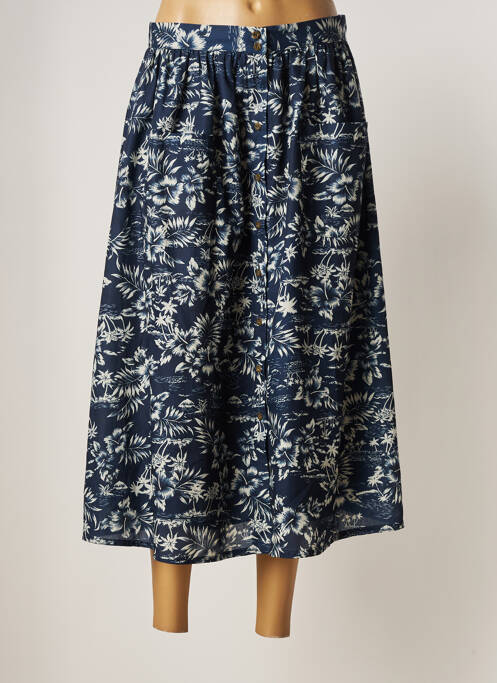 Fustă midi albastru THE KORNER femeie