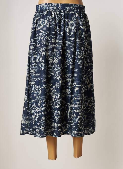 Fustă midi albastru THE KORNER femeie