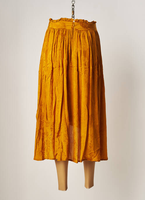 Fustă midi galben LOUIZON femeie