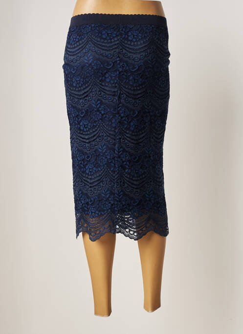 Fustă midi albastru AN' GE femeie