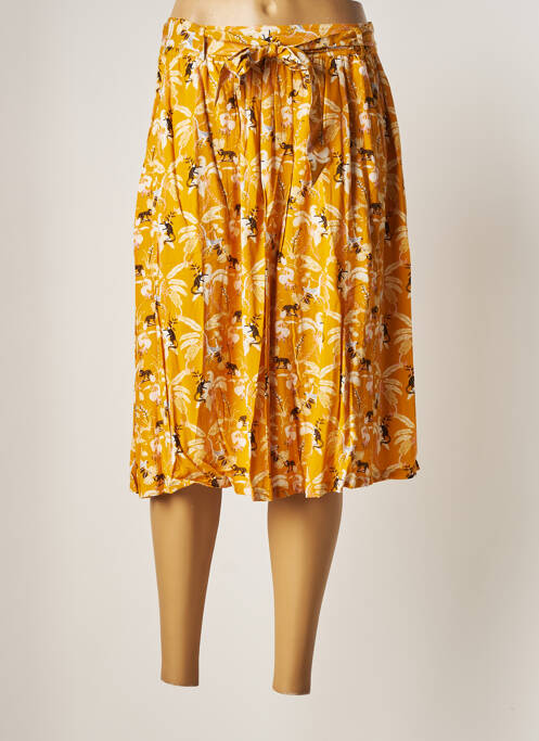 Fustă midi galben MARIE-SIXTINE femeie