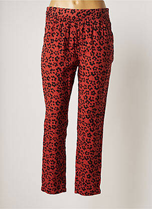 Pantalon drept maro LEON & HARPER femeie