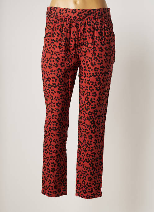 Pantalon drept maro LEON & HARPER femeie