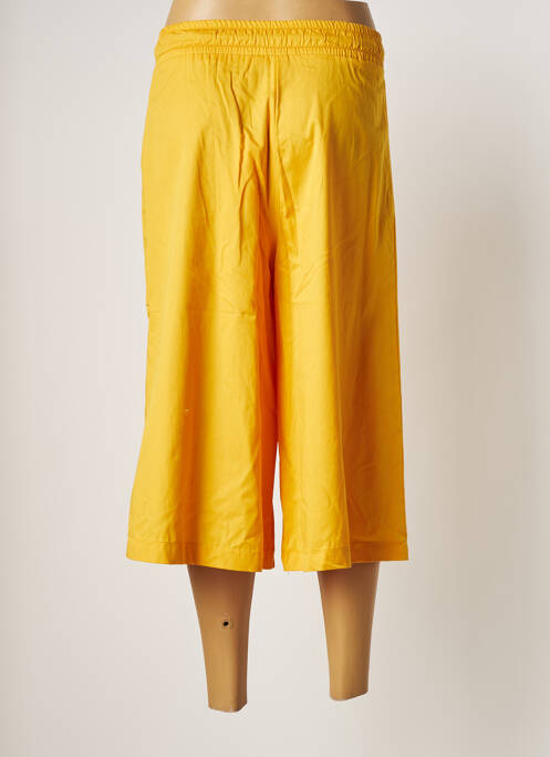 Pantalon trei sferturi galben LA PETITE FRANCAISE femeie