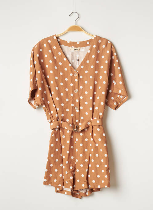 Salopetă scurtă maro THE KORNER femeie