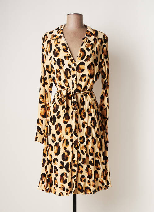 Rochie midi bej FABIENNE CHAPOT femeie