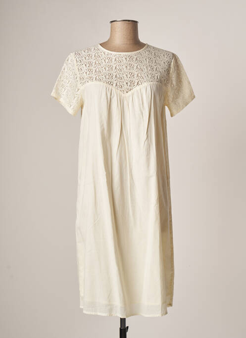 Rochie midi bej MAISON HOTEL femeie