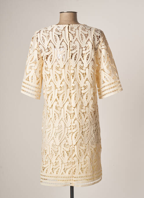 Rochie midi bej SUNCOO femeie