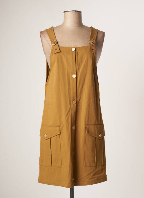 Rochie scurtă maro ORFEO femeie