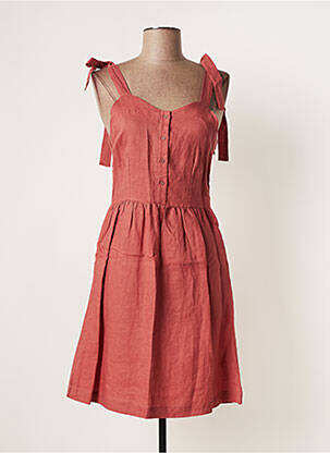 Rochie midi maro MARIE-SIXTINE femeie