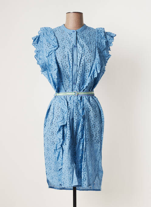 Rochie midi albastru BECK SONDERGAARD femeie