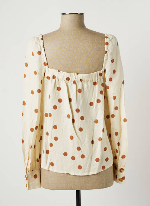 Cămașă bej FRNCH femeie