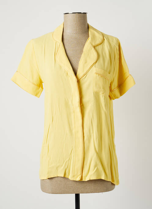 Cămașă galben MAISON ANJE femeie