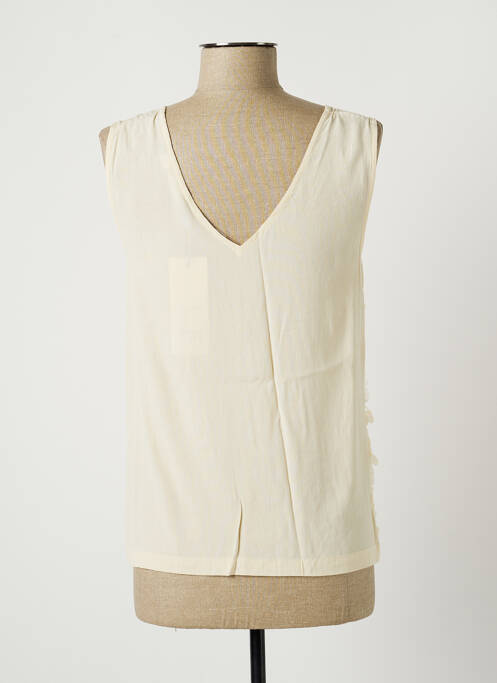 Top bej SEE U SOON femeie